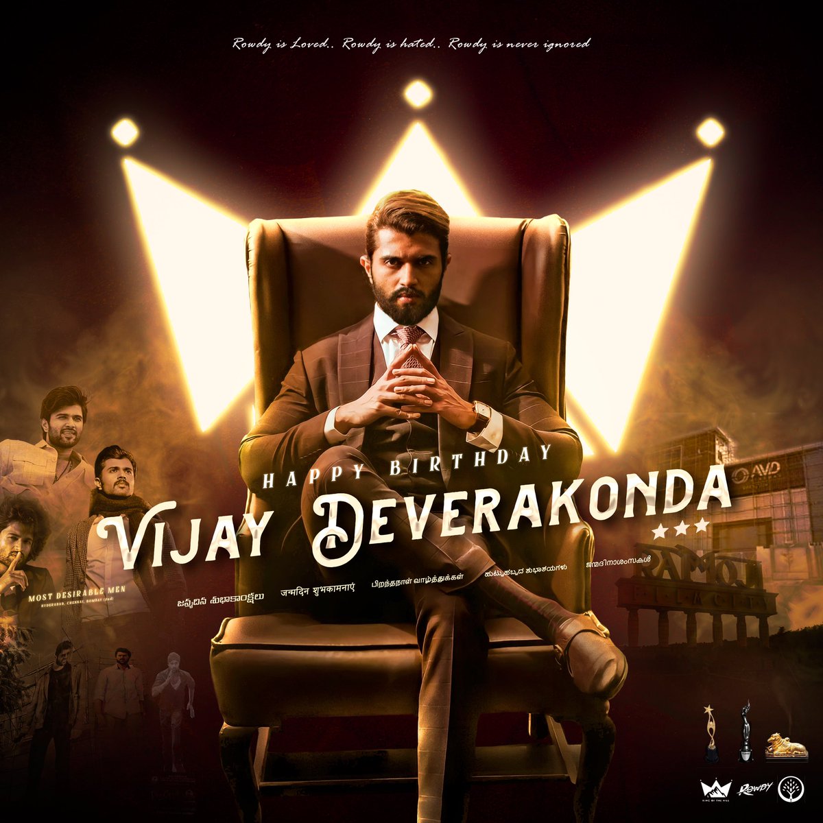 NabhaNatesh's tweet photo. Happy to launch the Massive Birthday CDP of #LIGER @TheDeverakonda

Happy birthday 🤗

#HBDVijayDeverakonda https://t.co/zA0WDGzodp