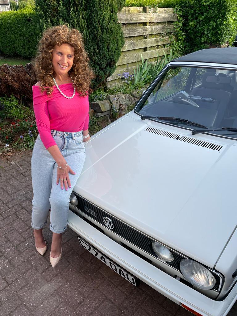 KarmannCC's tweet photo. Happy birthday to the old girl, 36 today, just on our way to an 80’s Themed 50th Birthday party with the better half. https://t.co/MVO9Z9JttW