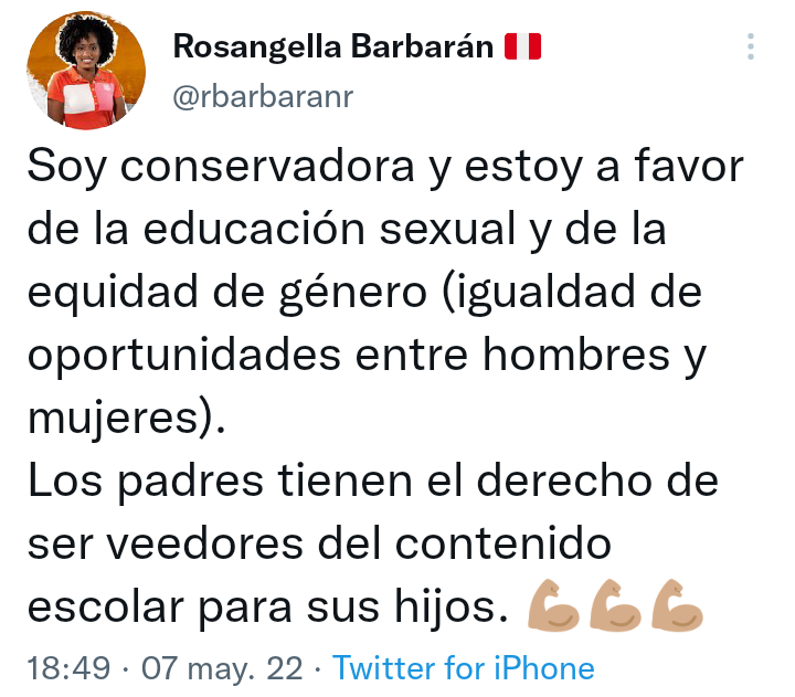 ScheuchMartin's tweet photo. Los padres tienen el derecho de enseñarles a sus hijos lo que quieran en sus casas. Pero no es legítimo que decidan cuáles deben ser los contenidos de los textos escolares que utilizarán no sólo sus hijos sino también los ajenos, más aún cuando carecen de competencia pedagógica. https://t.co/6fQifyO6da