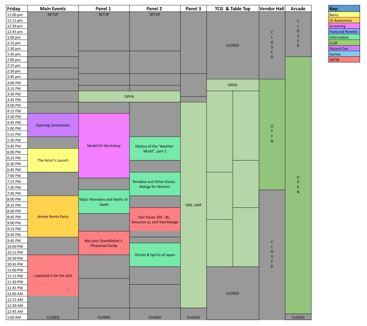Hazard_Con's tweet photo. The schedule for Hazard Con 2022 is now available! We are running a reduced schedule from previous years, but expect this to just be temporary for this year. https://t.co/cr1ROVmmau