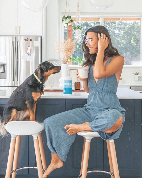 IndigoCollagen's tweet photo. Whether you’re a dog mom like @julesacree, plant mom, or human mom, we celebrate you all! Happy Mother’s Day 💙 https://t.co/AfEmU2x8Re