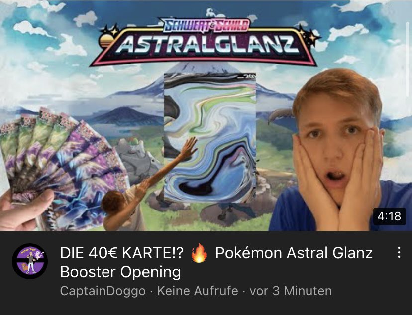 CaptainDoggo2's tweet photo. Heute machen wir die neusten japanischen Booster auf 👀 Schaut vorbei https://t.co/reGRBJavRu https://t.co/RNsj3uWd6A