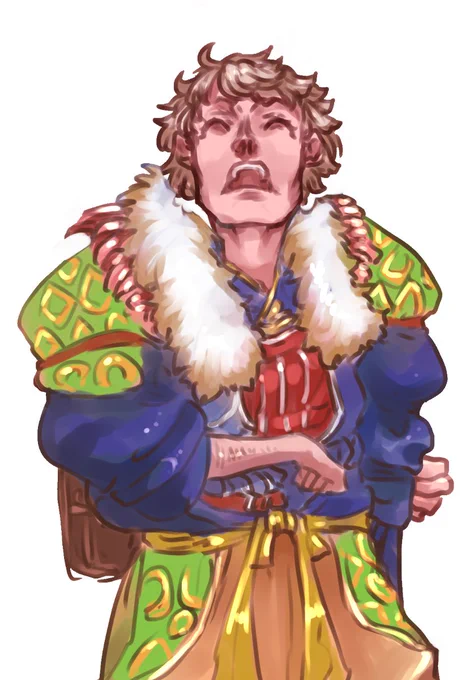 キャラシ交換セッションで使った西洋人 