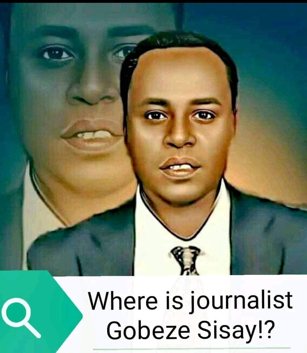mohammed_meaza's tweet photo. 8th day
Journalist Gobeze Sisay  was taken  from his home by security officials  for questioning. His whereabouts are currently unknown. 
 @hrw @CPJAfrica 
@amnesty @DanielBekele @YaHabte 
@ObangMetho
@ashenafi_meaza
#whereIsGobezeSisay 
#FreeGobezeSissay 
#JornalismIsnotaCrime https://t.co/TDJwm4L4sj