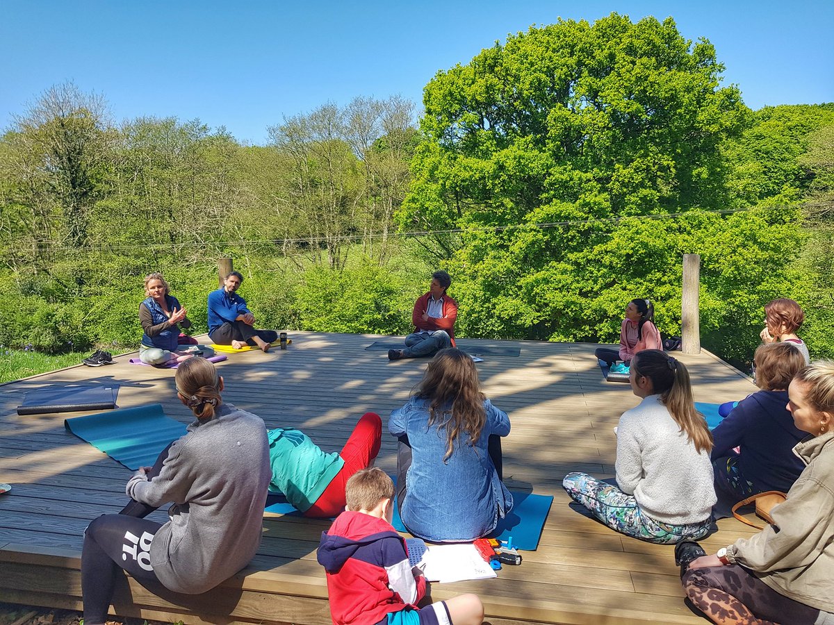 MandalaMeadow's tweet photo. Wonderful morning at Hillside Wellness in #EastSussex for their open day. Hoping to work with them running a mandala workshop in this wonderful setting  later this year. Visit https://t.co/nTNGWu4VtJ to find out more #wellness #pilates #yoga https://t.co/kYmfRF0uJZ