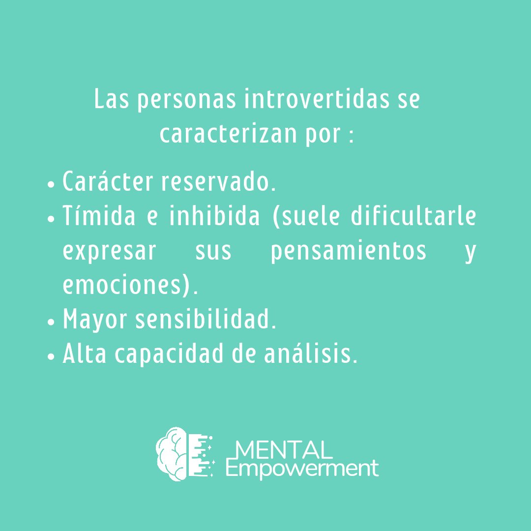 MentalEmpowerm2's tweet photo. Hoy te quiero hablar sobre las cualidades de una persona extrovertida e introvertida 😱.
#introvertidos
#extrovertidos
#psicología https://t.co/eyT3kXdXwv
