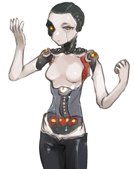 メカ・ニンジャ・ハチツバキ。差分作ろうかな。どうしようかな。 