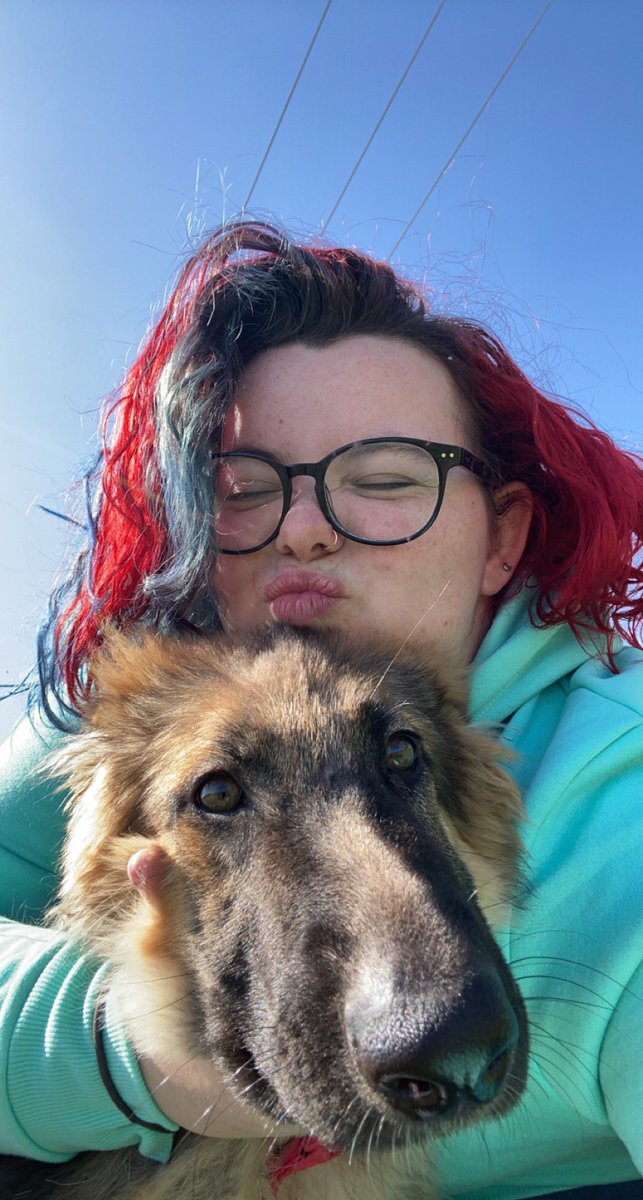Sbradders03's tweet photo. Dog walks in the sun are basically free therapy https://t.co/3hFHILgt0s