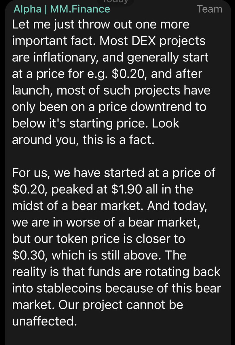 GoldenPicks44's tweet photo. A very important message from the team at @MMFcrypto $MMF #cro #crofam #cronos #MMF #HKN #SVN https://t.co/3WKzg9wJth