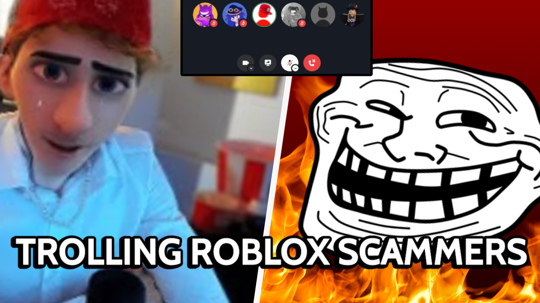 the rose munk ! on X: NEW VIDEO: VOICE TROLLING ROBLOX SCAMMERS