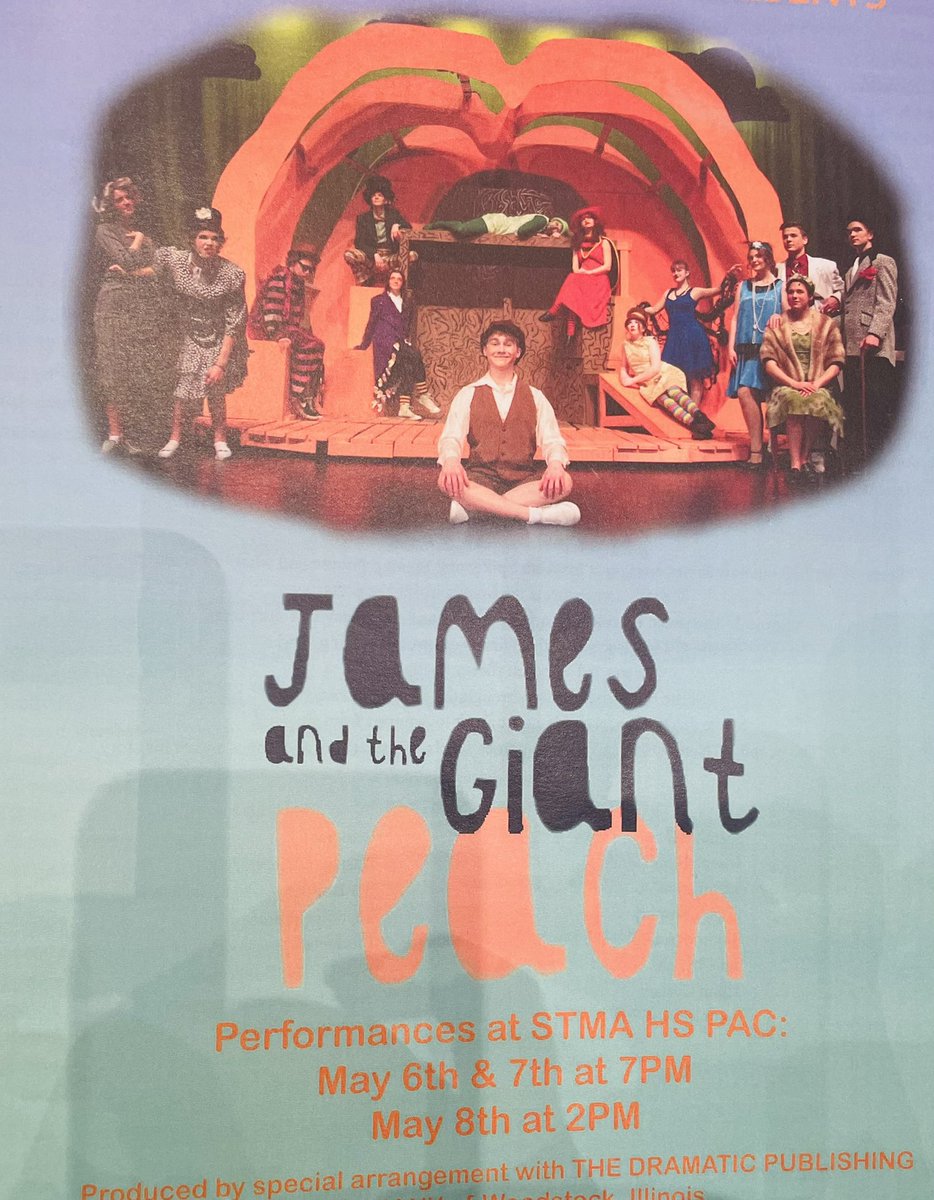 The performance of "James and the Giant Peach" was AMAZING! This family-friendly and student-driven performance is a must-see. Kudos to the cast and crew for their creativity,  positive energy, and great skill!#knightspride