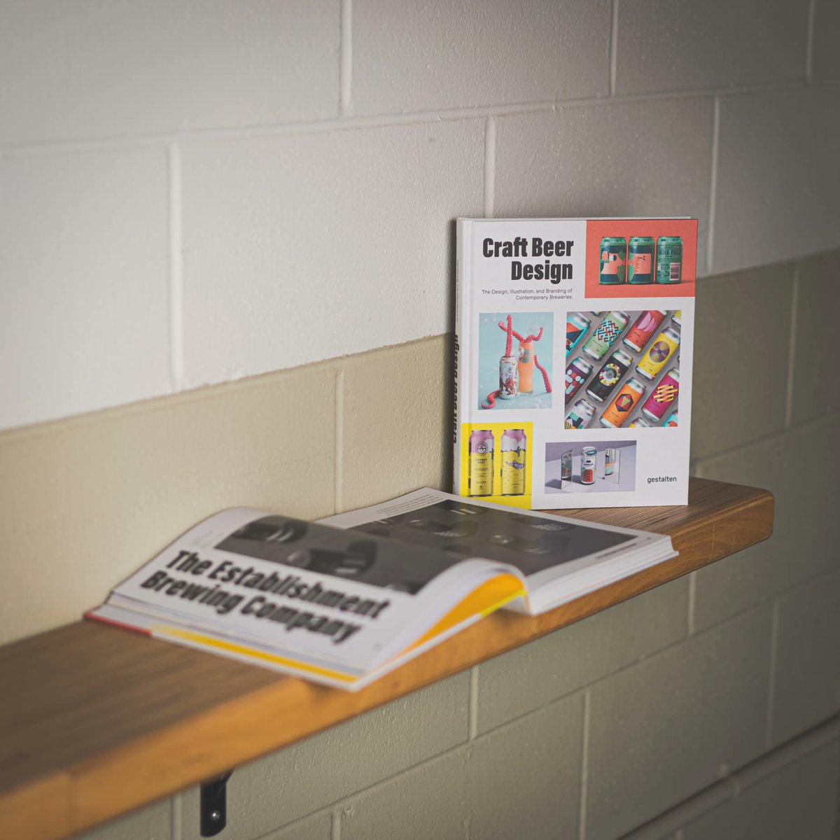 We're thrilled to share that our brewery was featured in Craft Beer Design, a new, visually-led book exploring modern craft beer through design.

We’ve got a few copies of the book for sale, so visit establishmentbrewing.ca/store to order online or come by the taproom.