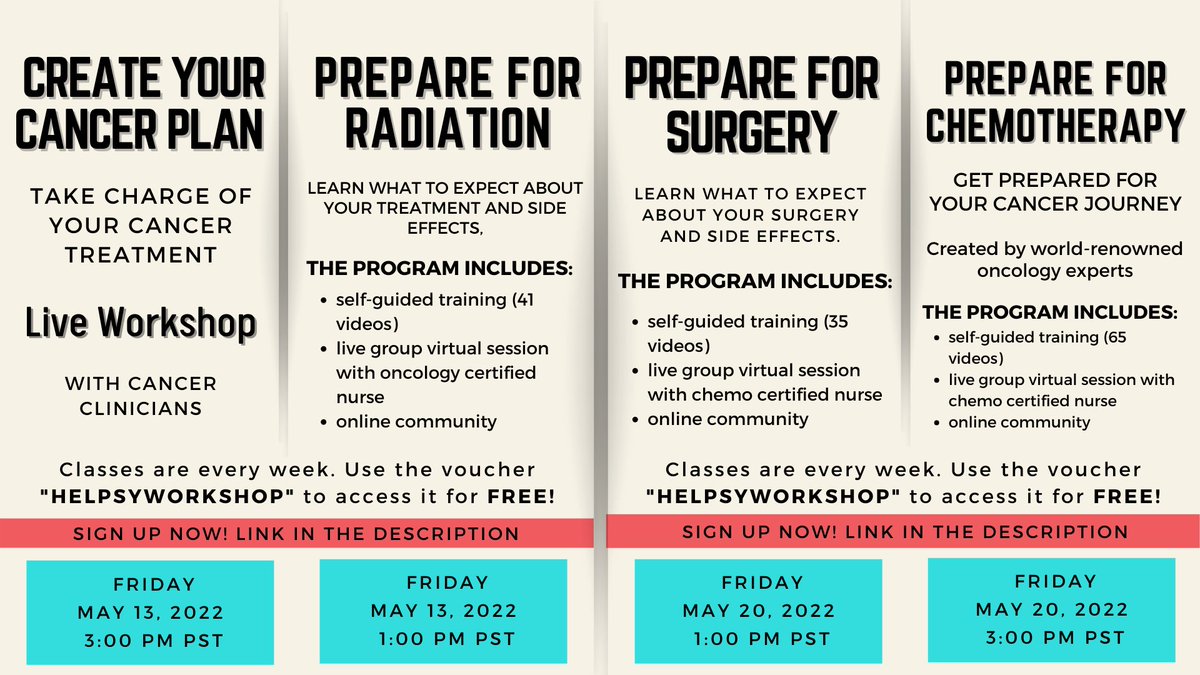 myhelpsy's tweet photo. We are hosting a live and hands-on training with the Licensed Oncology Nurse. We are offering it FREE to this community with this discount code: HELPSYWORKSHOP.
Sign Up here: 
https://t.co/7lxKLOCwQD
https://t.co/YitcSFQxmf
https://t.co/izOoe23MSG
https://t.co/WZsfEYPEd4

#cancer https://t.co/ltNX2rclFb