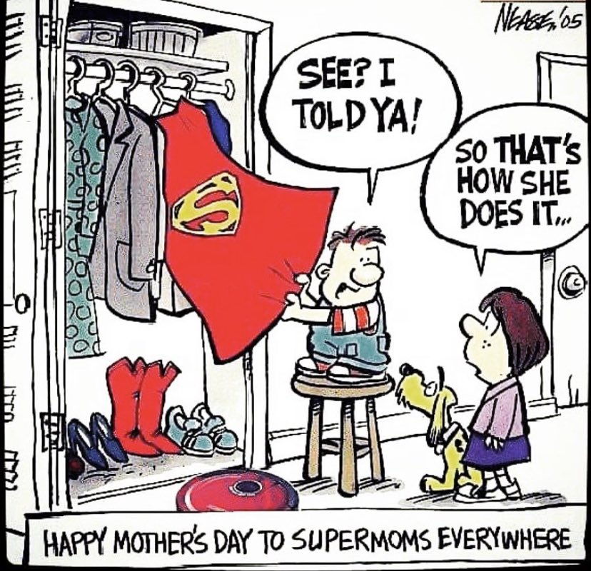 Happy Mother’s Day to supermoms everywhere!