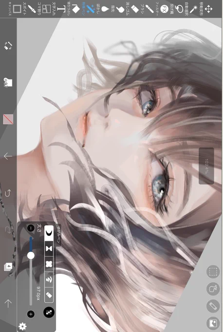 良い感じに描けた!!見てー!! 