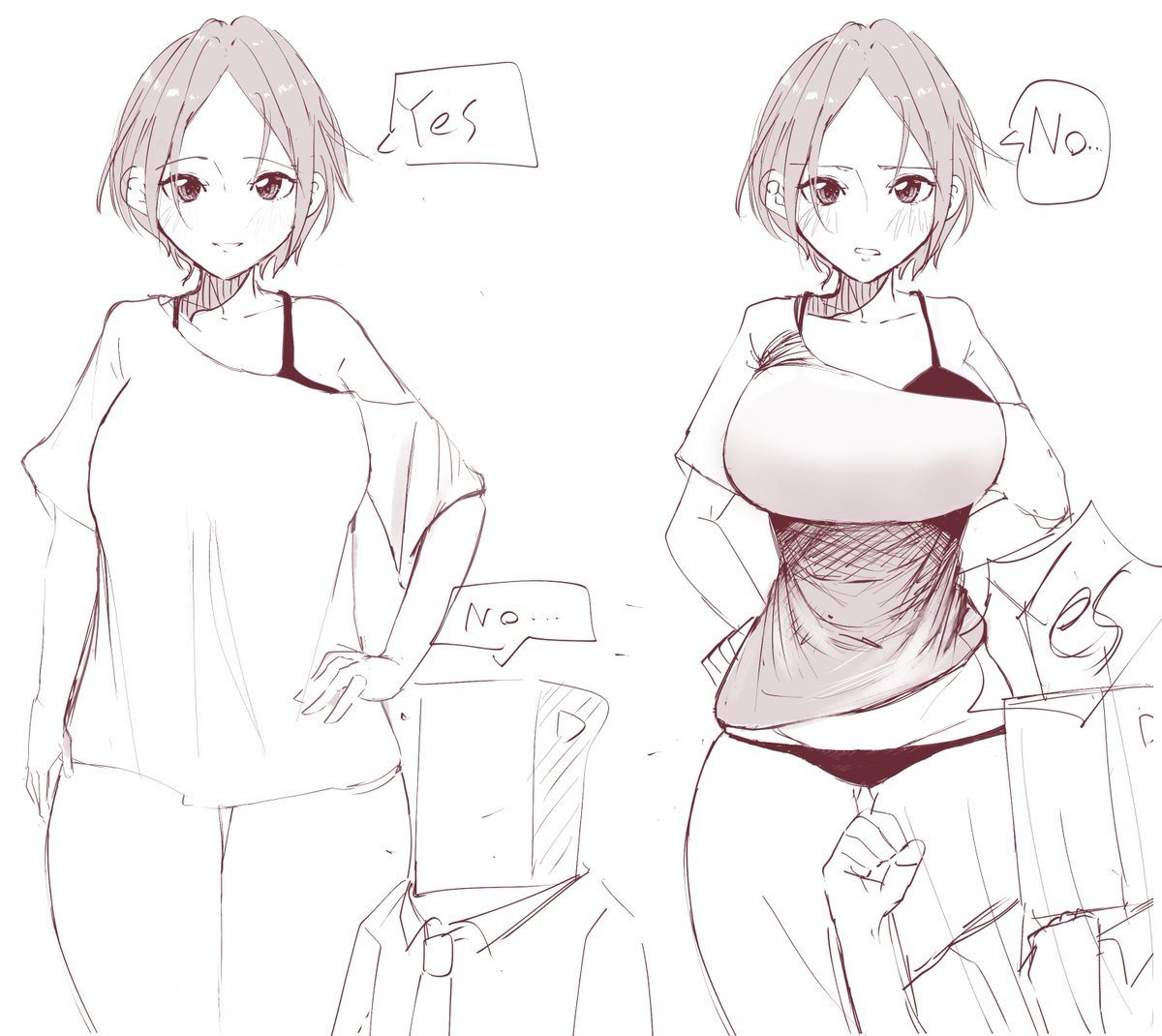 GW最終日、奏ちゃんのおっぱいをひたすら描くことだけに費やした男 