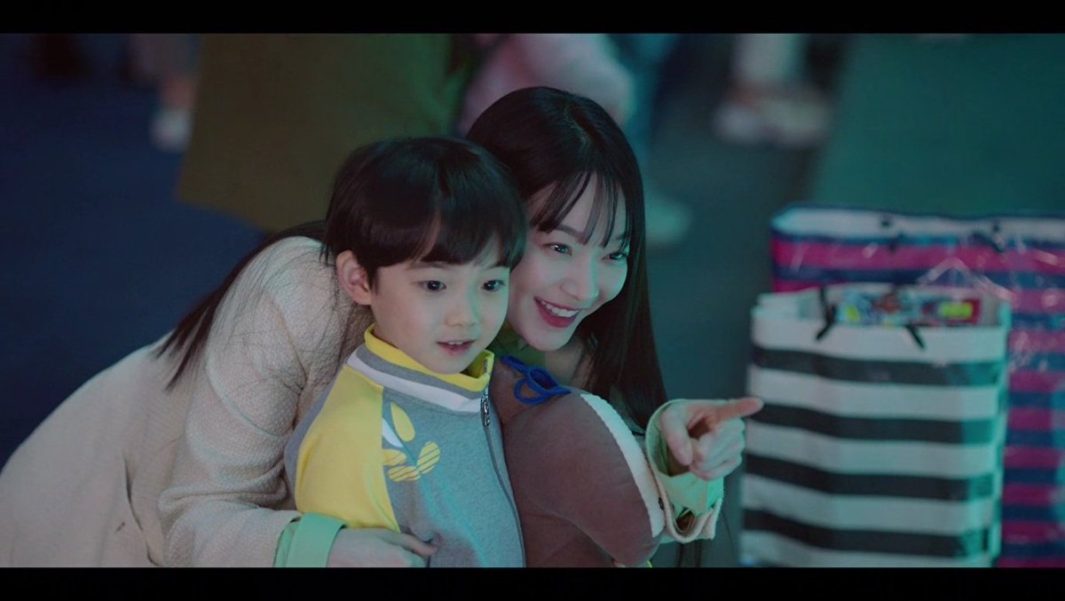 zygmaund's tweet photo. she truly looks the happiest when she's with her son. even the darkest days for her turn bright with her true love. 

a timely episode for mother's day 🥺🤍

#OurBlues #OurBluesEp10 https://t.co/Uk5il1zM3e