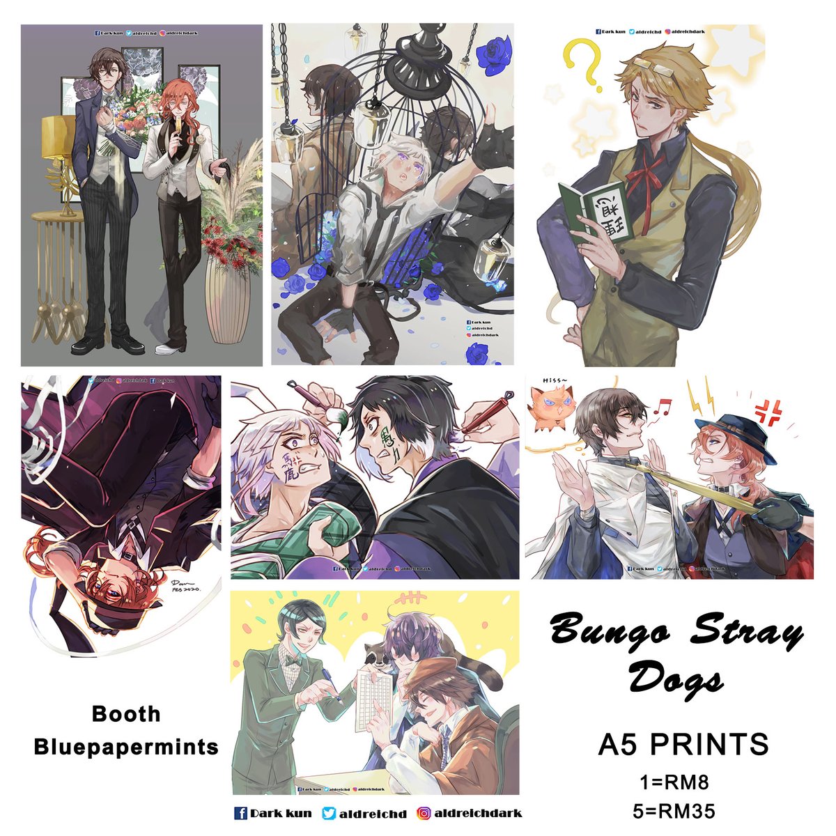 Anime Fest 2022 catalogue 03
#animefest2022 #paradigmanimefest #paradigmmallpj #Vtuber #akumasutra #akurylic #文豪野犬 #bsd #bungostraydogs
#FGO #bungostraydogsbeast #arknights