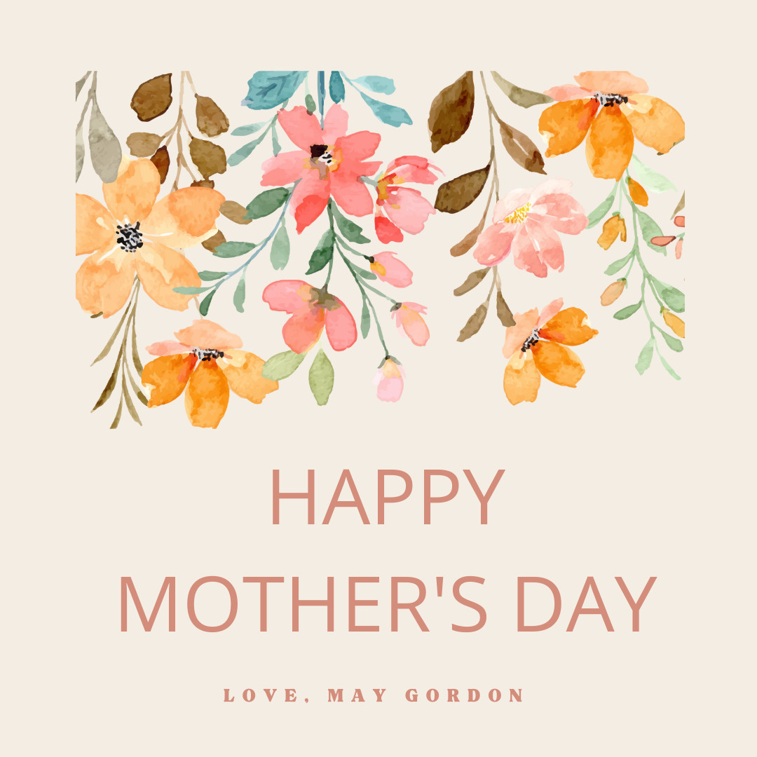 MayGordon2018's tweet photo. HAPPY MOTHER'S DAY! https://t.co/Nnbh6FyMxo
