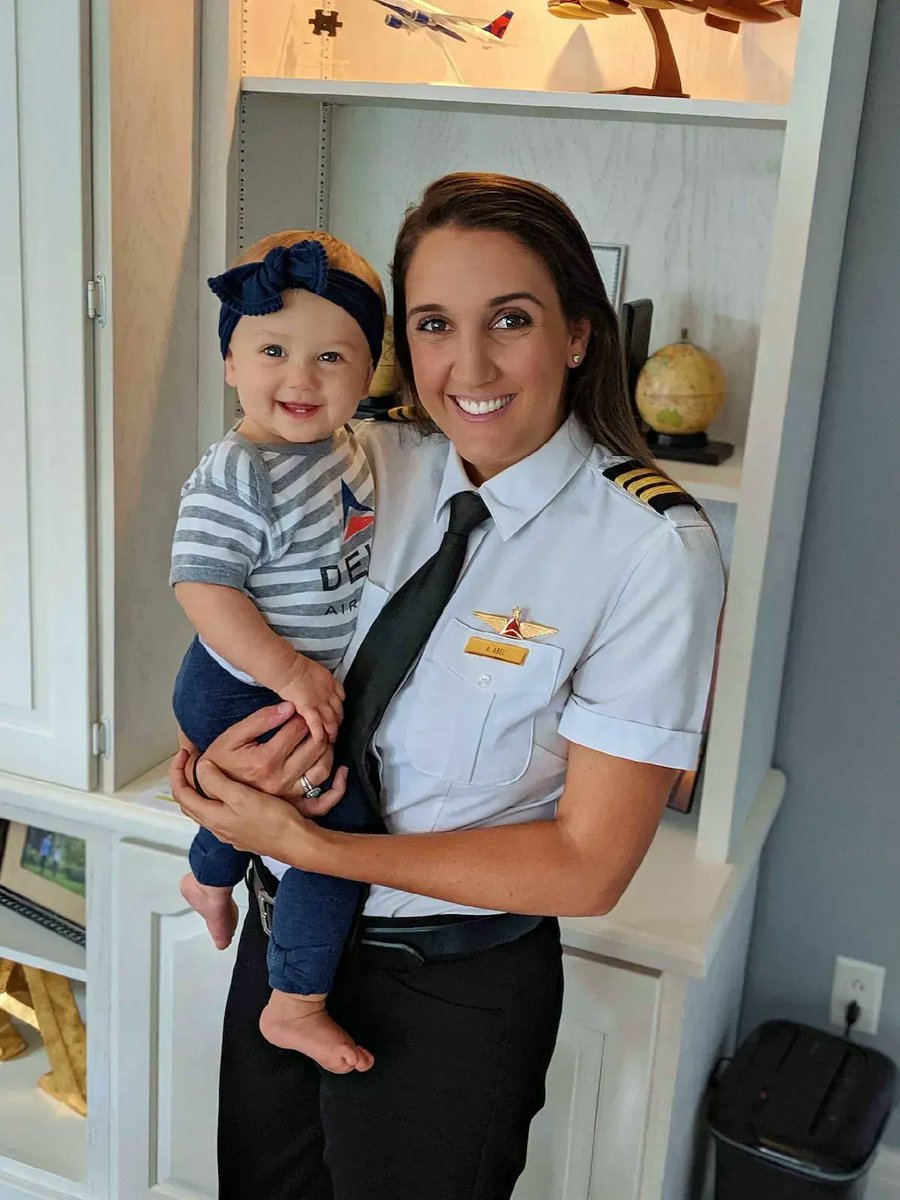 Delta_Pilots's tweet photo. #HappyMothersDay, #DeltaPilot Amanda Abel!
"I'm fortunate to live a life combining two of my greatest loves: motherhood and flying. Being a mom is one of the utmost joys of my life while achieving a goal of becoming a Delta pilot is a dream come true."
https://t.co/QTJ5fKys55 https://t.co/MMJYljXZSb