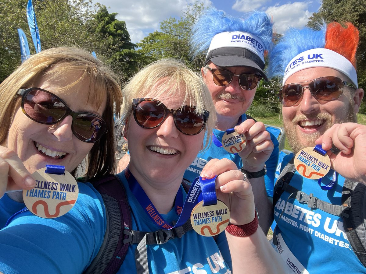 apricot_13's tweet photo. Update for those of you who sponsored us! (Thank you!) We met our goal this morning and completed the walk in 4 hours! 

You can still donate if you'd like to! https://t.co/rjxGZvbpdB 

Now for a sit down! #ThamesPathWellnessWalk @DiabetesUK @lemonjelly1986 https://t.co/nBJCyJ1lR5