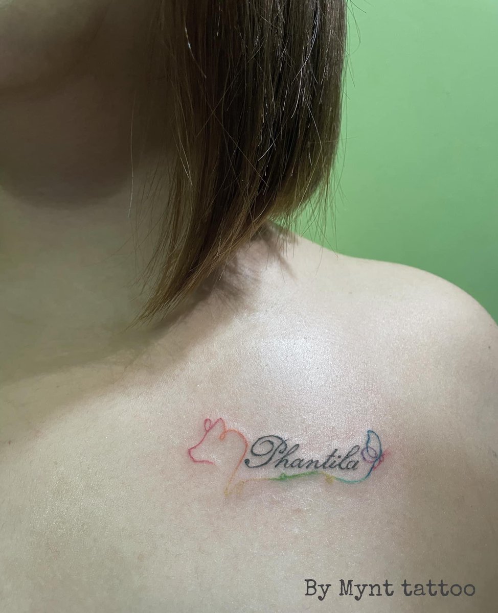 SutattarCh's tweet photo. Tattoo work….,
Font Name & design
Color work 💙💚❤️
Work time: 50 minutes
Costumer: K’June
#thanksfortrustingme
#tattoogirl
#tattoothailand
#ayutthaya #thailand #สักลายอยุธยา #ช่างสักอยุธยา #ช่างสักผูหญิง #โรจนะ #อุทัย #คานหาม line: mynt92 https://t.co/wMZdcCk5VH