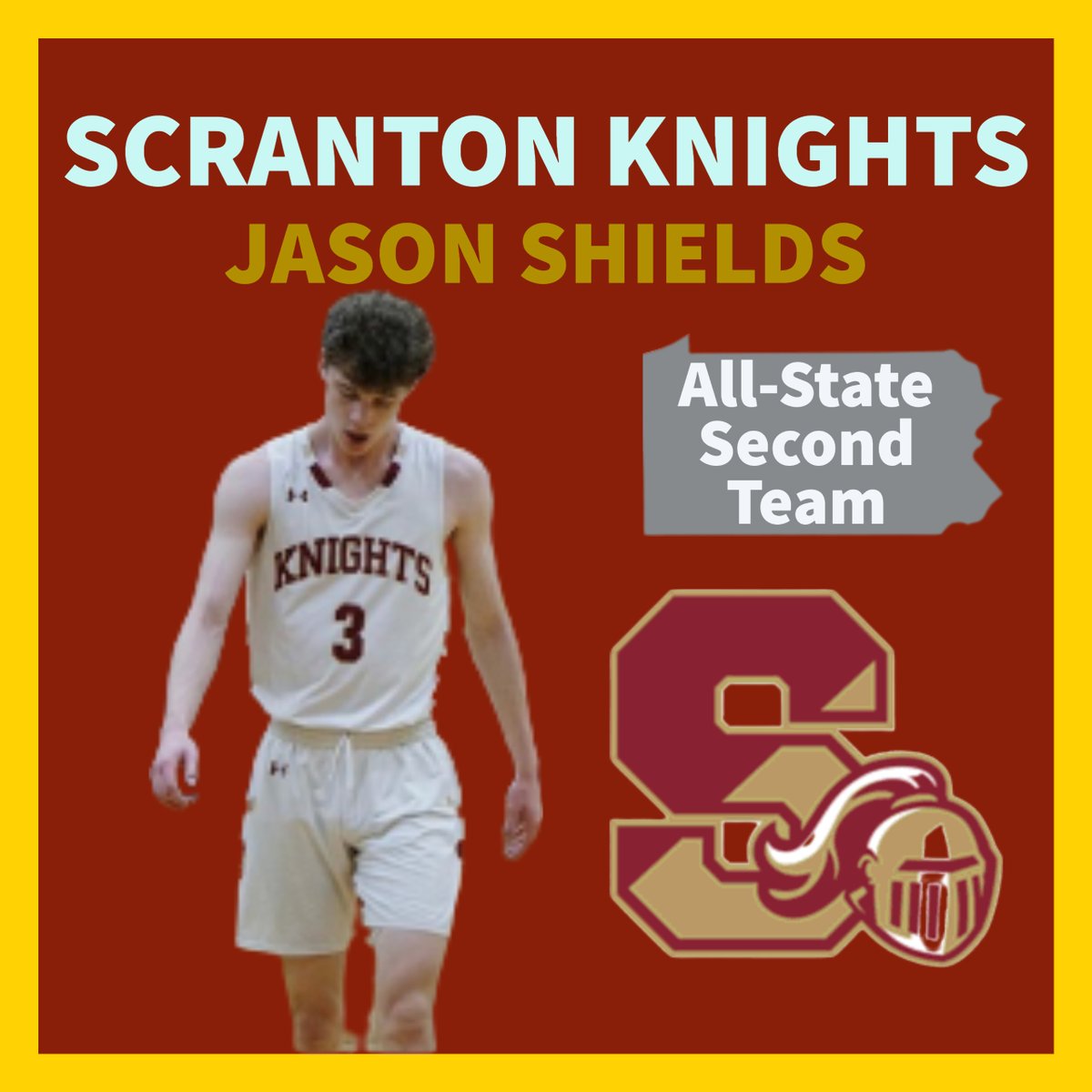 Scrknightsbball's tweet photo. Congratulations to Jason Shields on being named to the All-State Second Team.  An amazing honor to acknowledge his great high school career. https://t.co/vE0VJCc6xT