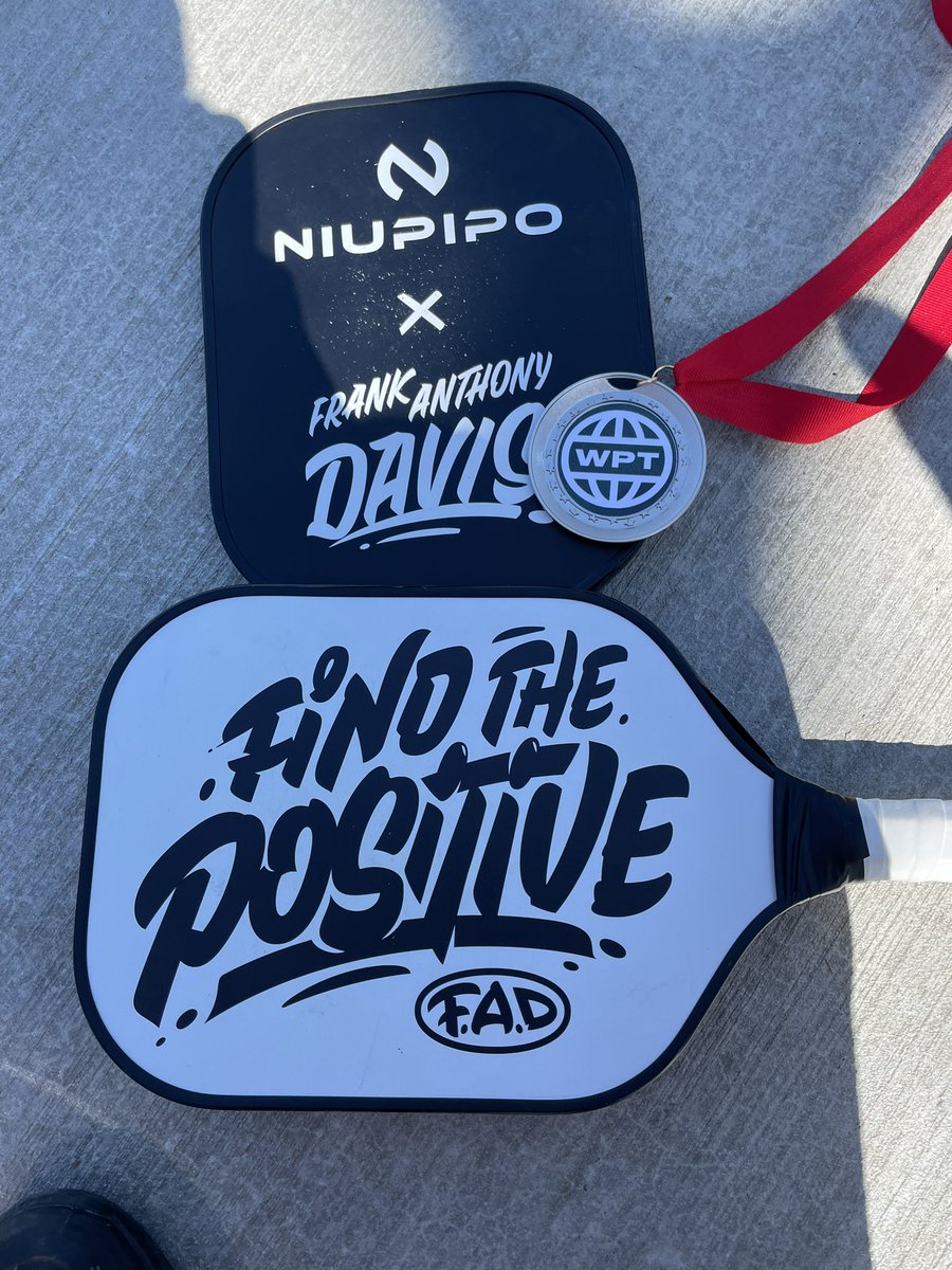 PickleballJaq's tweet photo. Silver in 5.0 women’s singles! #pickleball #FindThePositive #TeamFAD https://t.co/JvbUlEf1gI