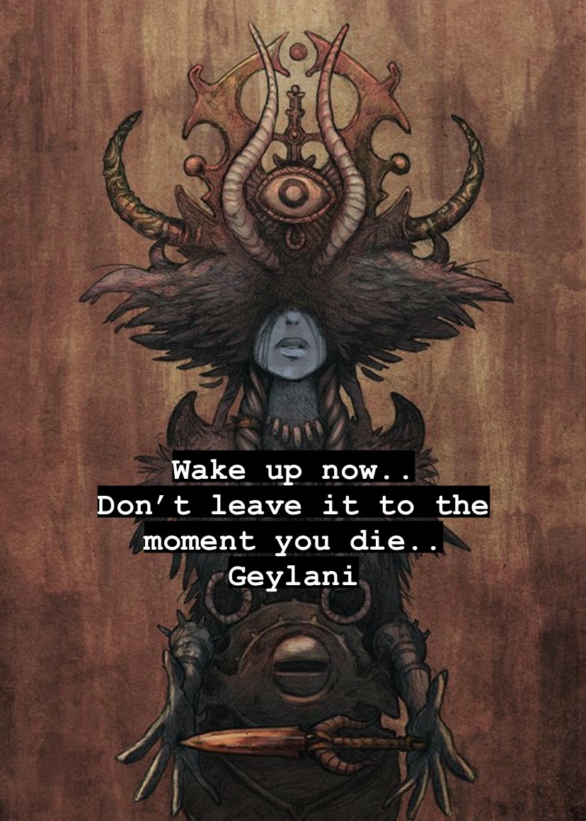 RingoOrtizes's tweet photo. Wake up now..
Don’t leave it to the
moment you die..
#geylani #5thdimension #redpill #aquarius https://t.co/oY25mNT4ZO