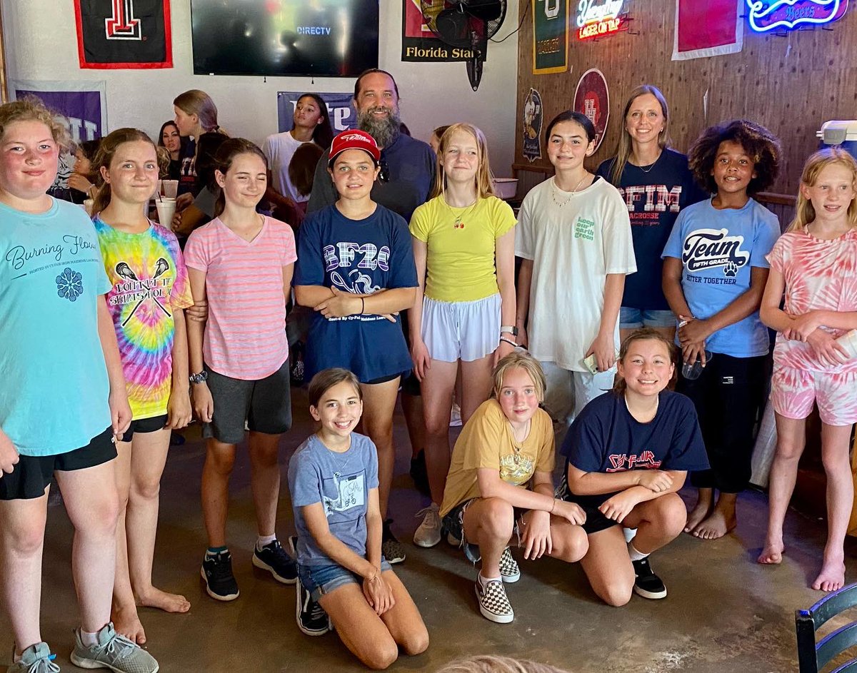 2022 Maidens EOS Party!  What a great year for Iron Maiden Lacrosse!!  ❤️🥍💙