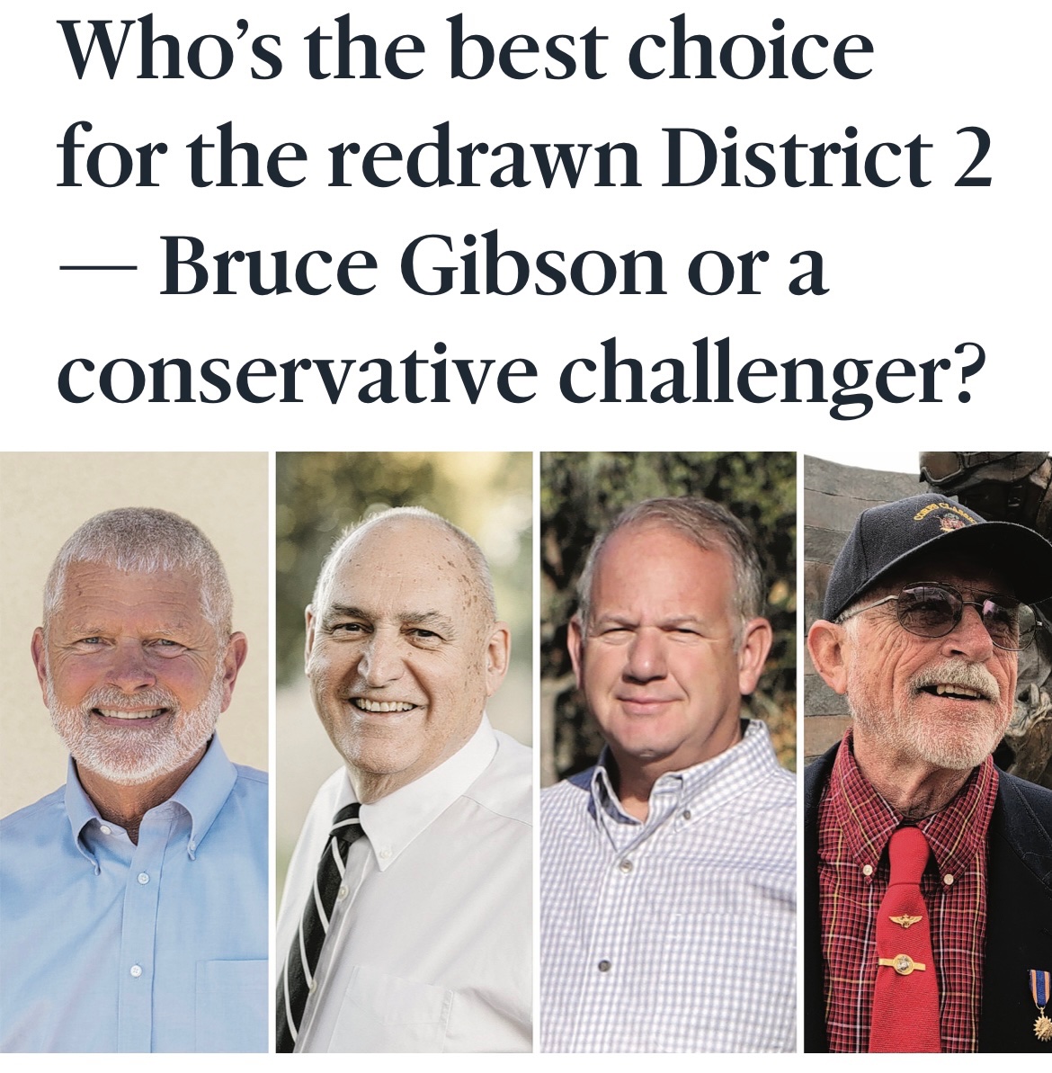 I’m grateful for the Tribune’s endorsement!

“Gibson has proven himself to be a smart, hard-working, dedicated supervisor capable of seeing projects through to completion…he has been a voice for the tens of thousands of county residents who feel ignored by the board majority.”