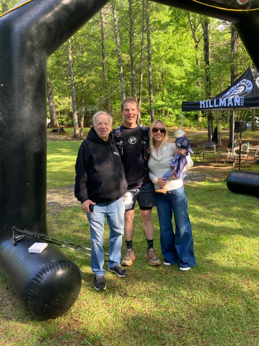 F3FreyDaddy's tweet photo. Hellbender 100. Incredible experience in the Black Mtns.  Epic trail conditions included hail, high wind, torrential rain, frigid temps,mud and 24K' of climbing. Grateful for the support of family, @MyologySports
@healtransitions @runologie @F3Raleigh @Hellbender100 https://t.co/IyPdjh8wur