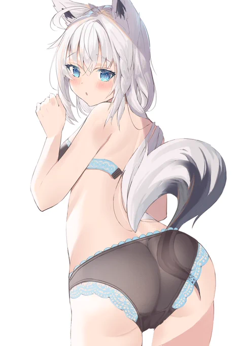 #絵フブキ
お尻がムズムズする… 