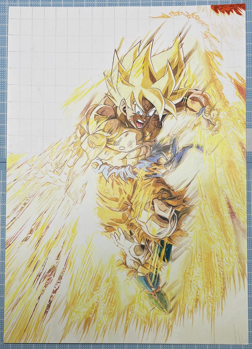 悟空の日2022 #模写 #ドラゴンボール 途中の混じってるけど許して