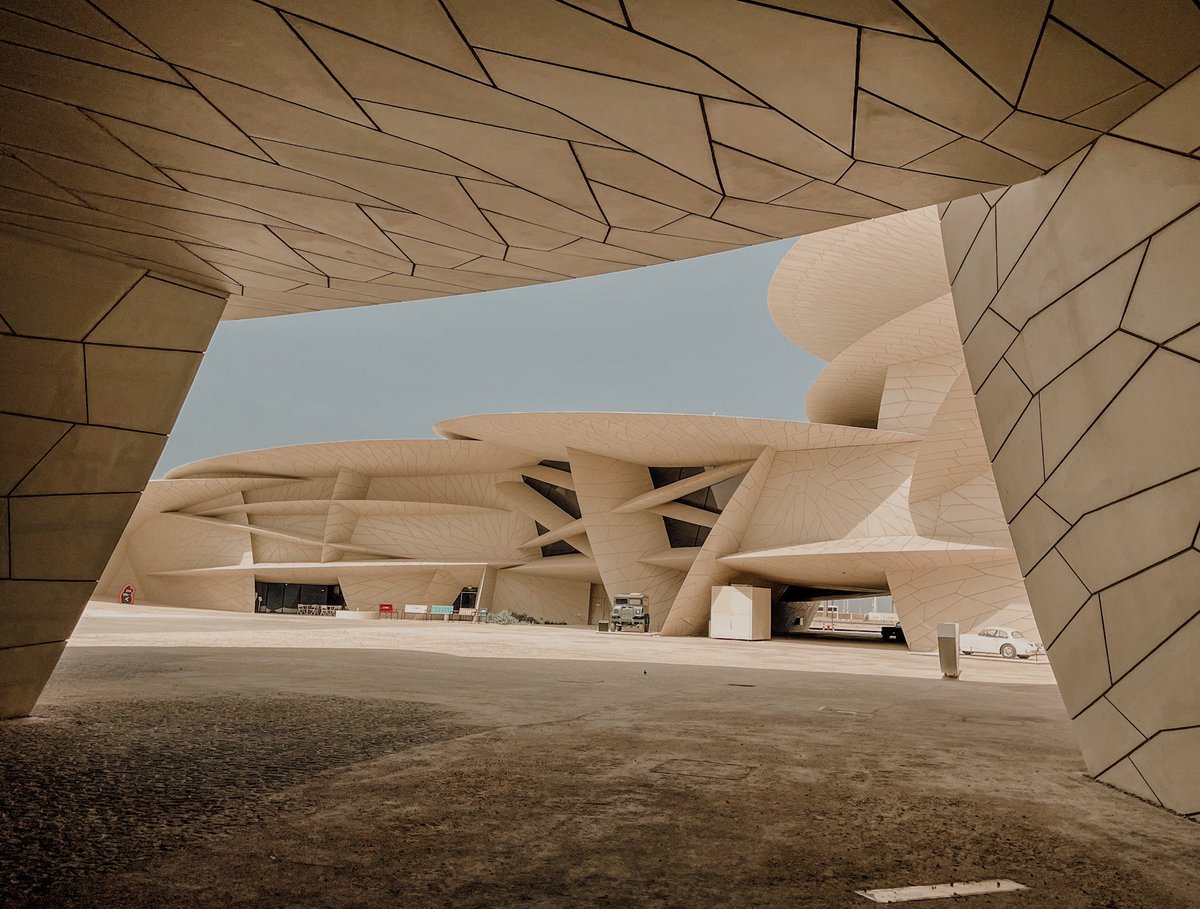 samsonova_karin's tweet photo. Desert rose:  National museum of #Qatar #Doha https://t.co/Usjl3mQIxp