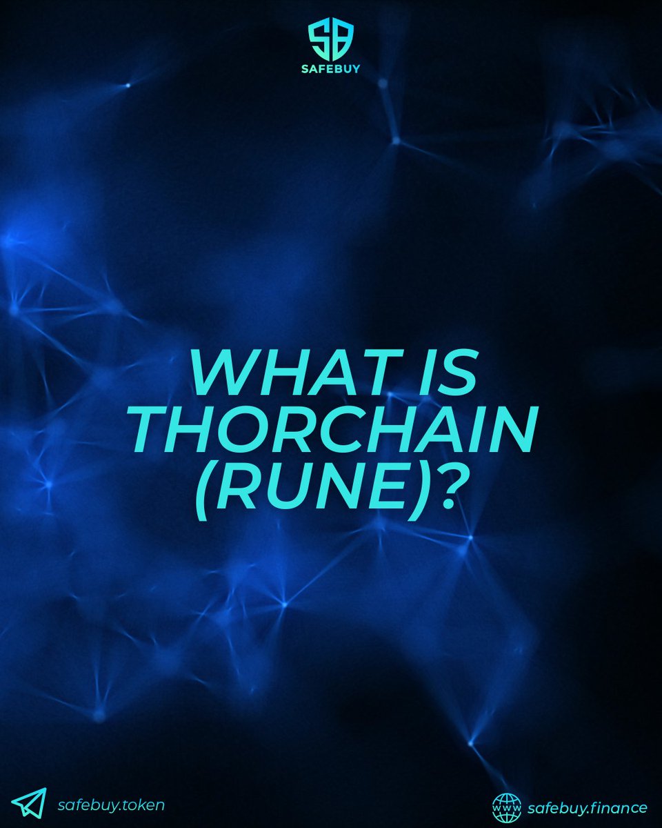 THORChain is a decentralized liquidity protocol that allows users to swap assets in a permissionless setting. It enables the exchange of native layer-1 assets like BTC by acting as a vault manager.

#crypto #bitcoin #cryptocurrency #blockchain #ethereum #btc #forex #trading