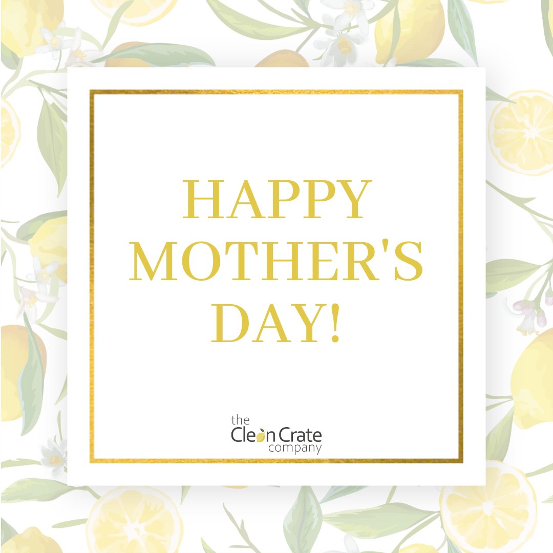 TheCleanCrateCo's tweet photo. To all the amazing mothers, almost mothers, sisters, aunts, grandmas, daughters and friends - wishing you a wonderful day filled with all the things that fill your heart with joy💛https://t.co/6q5EWkMB7s https://t.co/QeMzpF9dya