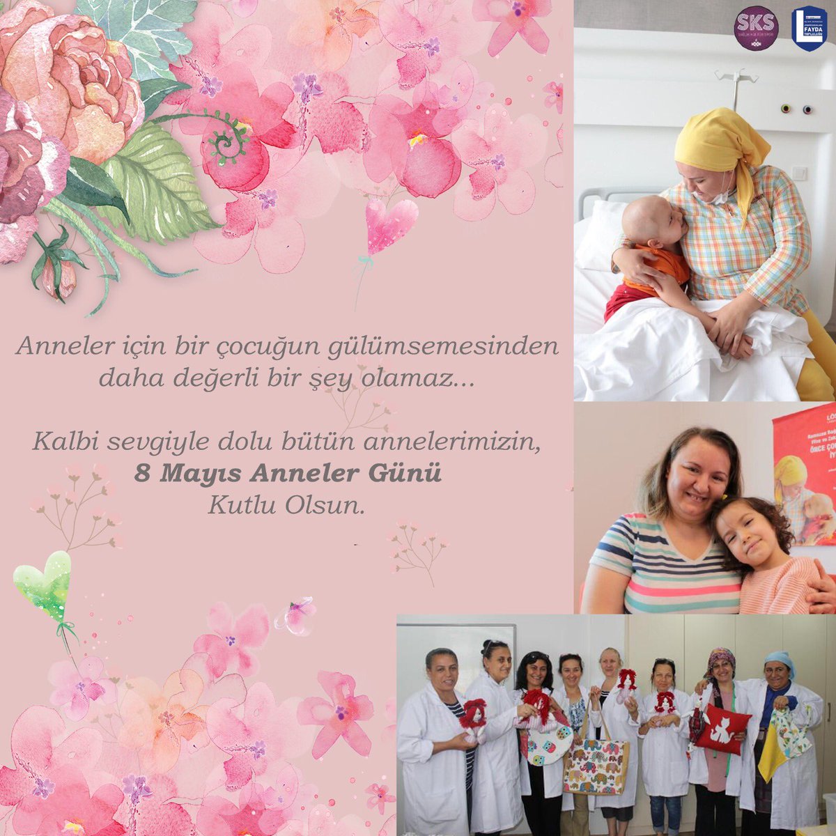 LosevMau's tweet photo. Kalbi sevgiyle dolu bütün vefakar annelerimizin #AnnelerGünü kutlu olsun! 💐💞 @losev1998 https://t.co/hvllNpX86X