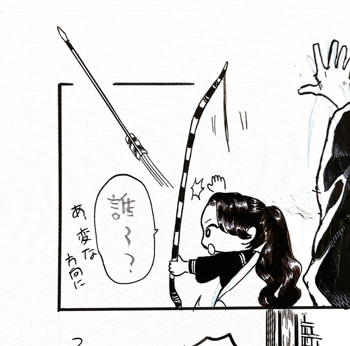 沙羅ちゃん描いたー 