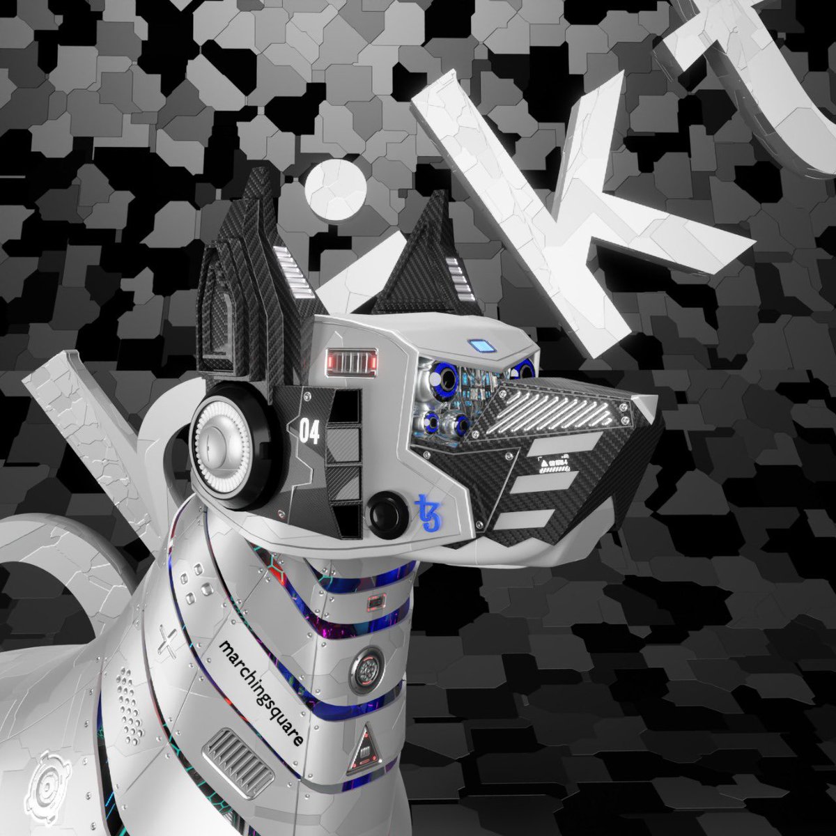 MekatronK9's tweet image. Glad to introduce few of our Founders Edition Mekas. Let us know your thoughts on these below.

Join us at discord.gg/5hCZCFU5Hp

#tezos #tez #mekatron #NFTProject #NFTGames #NFTCommuntiy