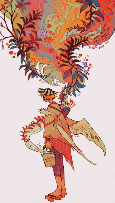 some colourful old favorites 