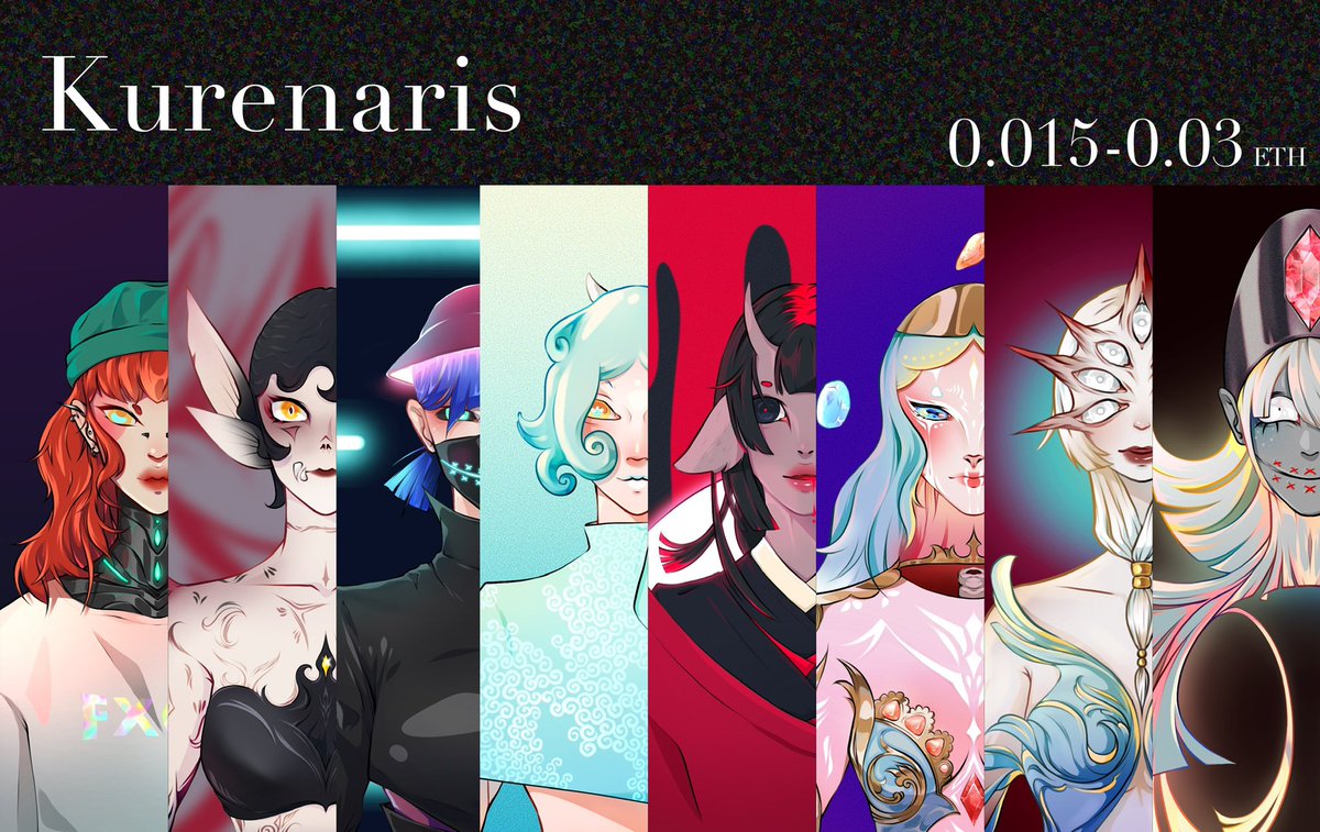 kraben_bin's tweet photo. new collection
❤️🧡💛💚💙💜

🩸kurenaris🔥

floor price 0.015 eth
🔻🔻🔻🔻🔻🔻

https://t.co/UNDCwWUD54

At least you can come and see my art work
❤️❤️ Leave my work in your hearts❤️❤️

#nft #NFTs #opensea #artwork #NFT #NFTdrops #nftopensea #NFTTHAILAND https://t.co/lZQPpck9ac