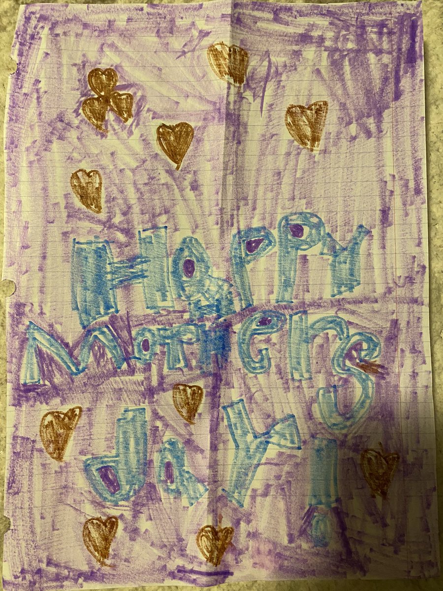 creleesta's tweet photo. My first Mother’s Day gift from my littlest ❤️

A sweet little home made card, and $2.01 

#crazyblessed https://t.co/iVPP8uNGga