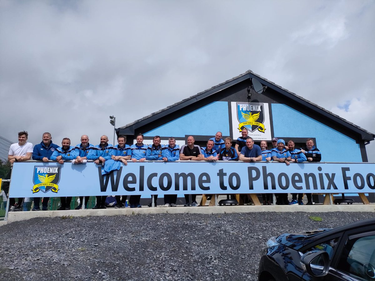 PhoenixFCDublin's tweet photo. Congratulations to our coaches who completed their PDP 2 course yesterday in Scribblestown.
Big thanks to @FAICoachEd coaches Paul Whelan and @neil_keoghan for putting on a fantastic weekend.
#PFC
#TheNix
#CoachEd
#AlwaysLearning
⚫🔵⚽🇮🇪 https://t.co/9YsNjtiZAb