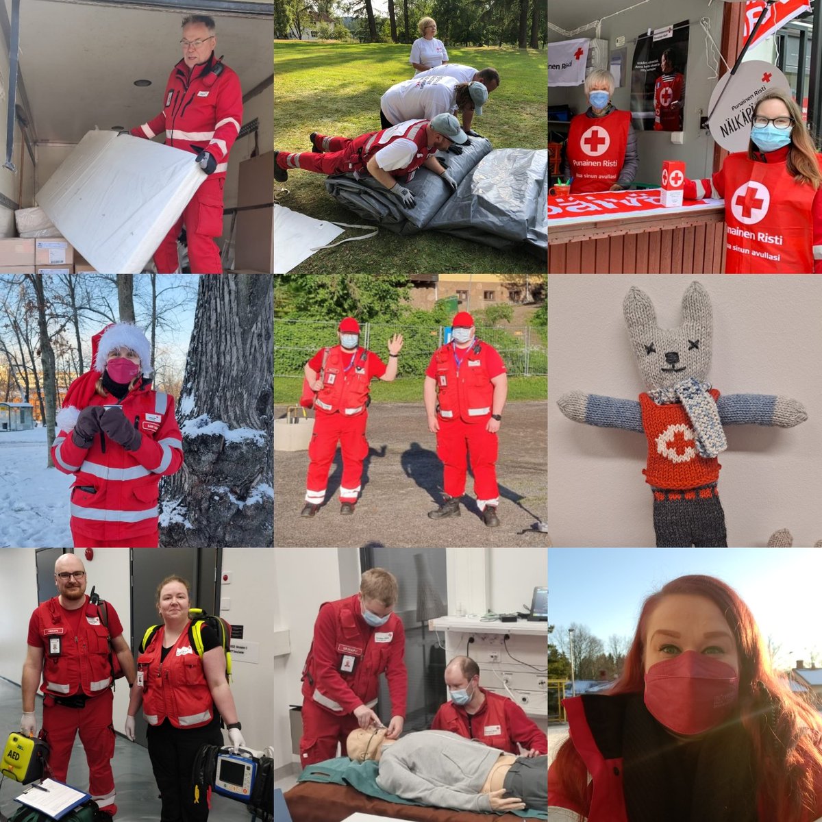 Hyvää #PunaisenRistinPäivä'ä! Jokainen päivä voi olla hyvä päivä auttaa ❤ Happy #RedCrossDay! Any day helping with us is a good day! #PunainenRisti #SPR #RedCross #RödaKorset #Turku #BeHumanKind