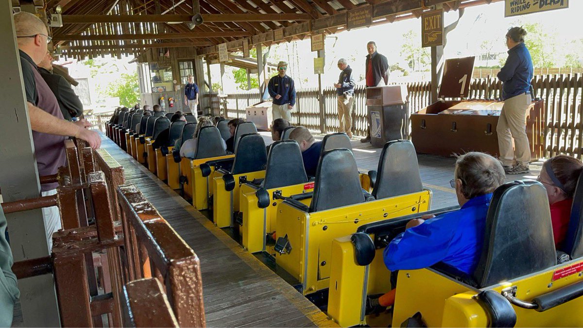 BuckeyeCoaster's tweet photo. The Beast is roaming the forest area around @KingsIslandPR again! The Beast opened to the public today & we were among the first to ride! @thegravitygroup did an awesome job! ~James
#Beast40 #KI50th #KIBeast #TheGravityGroup #KICelebration
@chadshowalter @DonHelbig https://t.co/ij7XGCkHYa