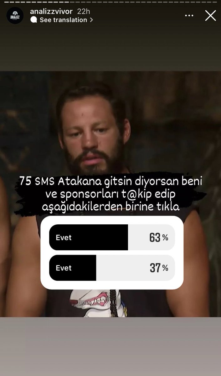 TeamAvatarAnket's tweet photo. #TeamAvatar instagramda @/analizzvivor sayfasını ve takip ettiklerini takip ederek sadece Atakan'a oy kullanıyoruz. 🙏 https://t.co/984BvlJ5XA