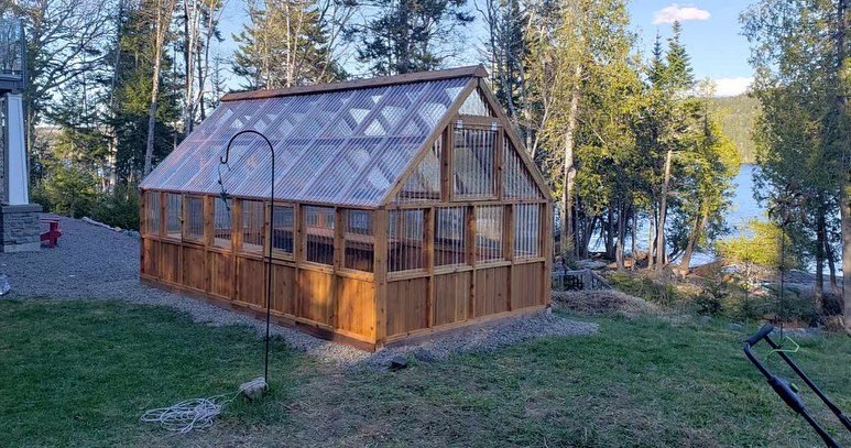 GreenhousesSun's tweet photo. This past weeks installations in Charlotte County in New Brunswick. 🌱🌻
‘The Miramichi’ 8x16 in Bocabec and ‘The Gray Rapids’ 8x24 in Lepreau! 🪴
Enjoy your Sun Valley Greenhouse! ☀️
#Bocabec #Lepreau #NewBrunswick #growyourown https://t.co/5UeajTVcgt