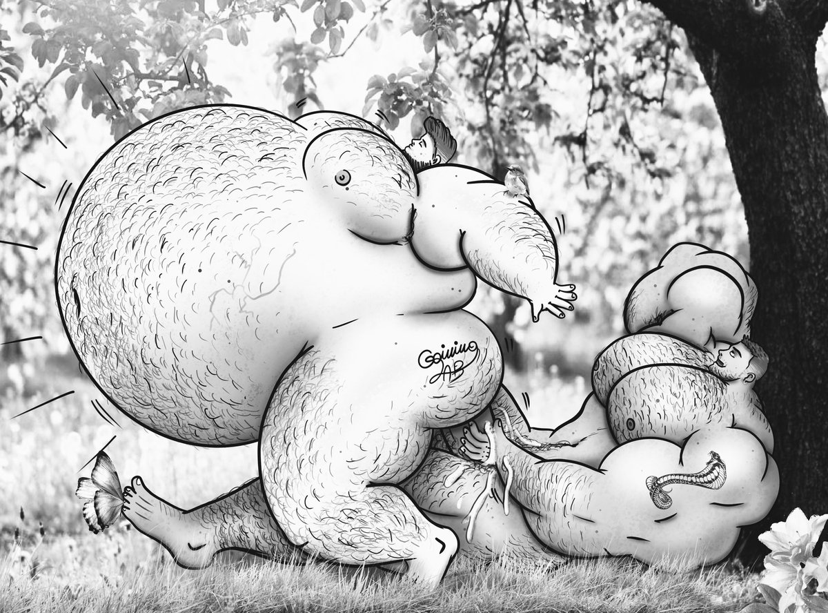 gaininglab's tweet photo. Who doesn't became horny when spring come?? Lucky who has a boyfriend ready to a cum flation
#fatgain #fat #bellygrow #warrendavis #draw #chubby #fatgay #chubbybelly #nsfw https://t.co/YZNYuAzEvS