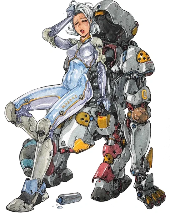 Illustration by Peter Han
#mech #drawing
https://t.co/L16usULB8q 